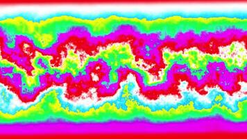 Abstract Trippy Colorful Background Animation. Animated Background. 4K video