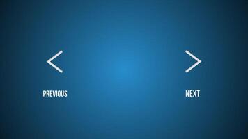 Clicking on Next and Previous Button. Next and Previous. 4K video