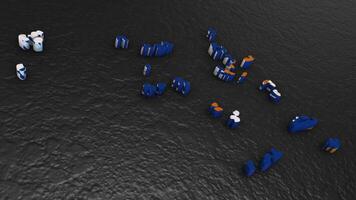 Marshall Islands map 3d. 3d map of Marshall Islands. video