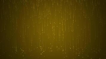 Abstract Digital Rain Seamless Loop Motion Background. Glittering Particles and 3D Lines. video
