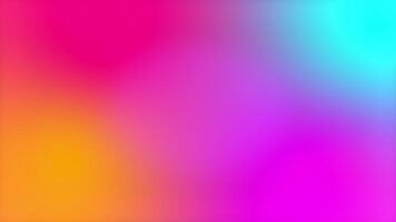 Vibrant Color Gradient Background. Abstract Gradient Background. 4K video