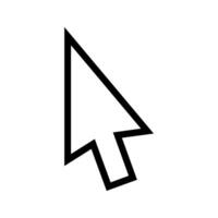 Mouse Pointer isolated on background vector