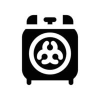 gas tank icon. glyph icon for your website, mobile, presentation, and logo design. vector