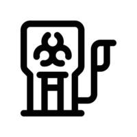gas fuel icon. line icon for your website, mobile, presentation, and logo design. vector