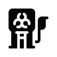 gas fuel icon. glyph icon for your website, mobile, presentation, and logo design. vector