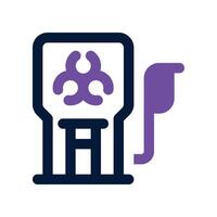 gas fuel icon. dual tone icon for your website, mobile, presentation, and logo design. vector