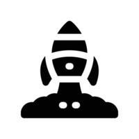 launch icon. glyph icon for your website, mobile, presentation, and logo design. vector