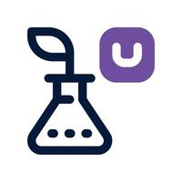 laboratory icon. dual tone icon for your website, mobile, presentation, and logo design. vector