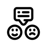 review icon. line icon for your website, mobile, presentation, and logo design. vector
