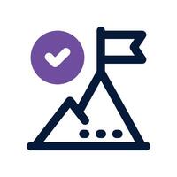 achievement icon. dual tone icon for your website, mobile, presentation, and logo design. vector
