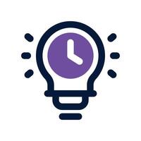 deadline icon. dual tone icon for your website, mobile, presentation, and logo design. vector
