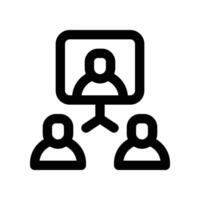 hierarchy icon. line icon for your website, mobile, presentation, and logo design. vector