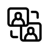 call icon. line icon for your website, mobile, presentation, and logo design. vector