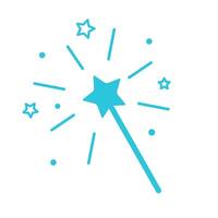 Miracle icon. Isolated on white background. From blue icon set. vector