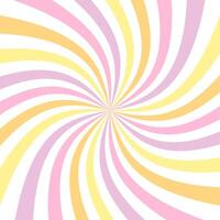 Starburst swirl background. Sun rays. Radial swirl abstract lines vector