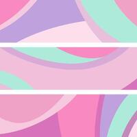 Abstract banner background with copy space vector