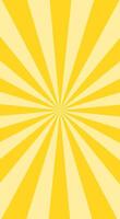 Light sunbeam, vertical banner with Sun rays, cellphone background, lines background, light vector
