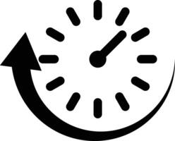 Uptime and downtime icon. Uptime sign. flat style. vector