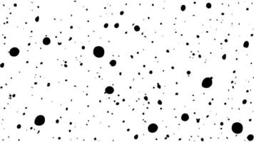 Random black dots background grunge texture vector