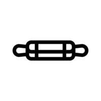 Rolling Pin Icon Symbol Design Illustration vector