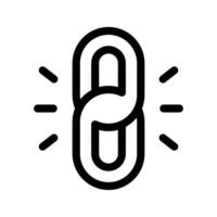 Hyperlink Icon Symbol Design Illustration vector