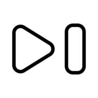 Next Icon Symbol Design Illustration vector