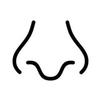 Nose Icon Symbol Design Illustration vector