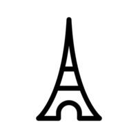 Eiffel Icon Symbol Design Illustration vector