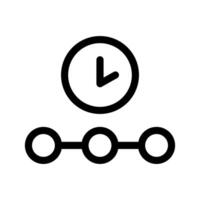 Timeline Icon Symbol Design Illustration vector
