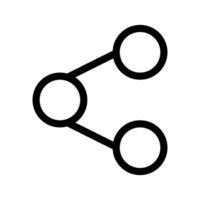 Share Icon Symbol Design Illustration vector