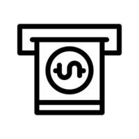 Atm Icon Symbol Design Illustration vector