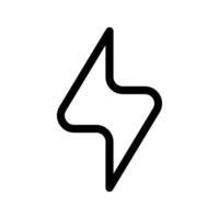 Flash Icon Symbol Design Illustration vector