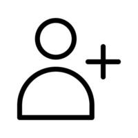 Add Contact Icon Symbol Design Illustration vector