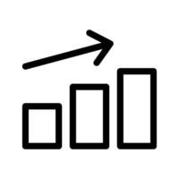 Chart Icon Symbol Design Illustration vector