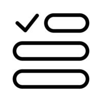 List Icon Symbol Design Illustration vector