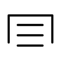 Menu Icon Symbol Design Illustration vector