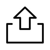 Upload Icon Symbol Design Illustration vector