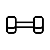 Dumbbell Icon Symbol Design Illustration vector