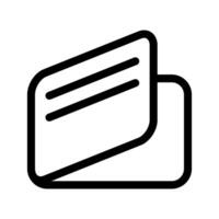 Wallet Icon Symbol Design Illustration vector