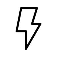Flash Icon Symbol Design Illustration vector