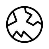 Earth Icon Symbol Design Illustration vector