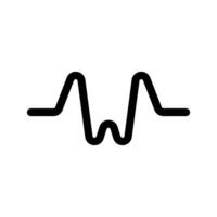 Pulse Icon Symbol Design Illustration vector