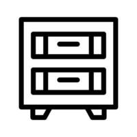 Cabinet Icon Symbol Design Illustration vector