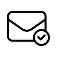 Mail Icon Symbol Design Illustration vector
