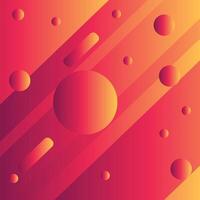 Modern gradient dynamic shape stylish universal abstract background design vector