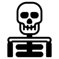 Skeleton icon for web, app, infographic, etc vector