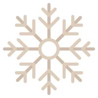 for web, app, infographic, etcSnowflake icon vector