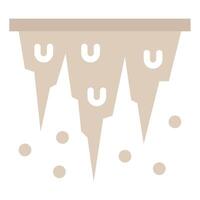 for web, app, infographic, etcIcicle icon vector