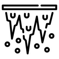 for web, app, infographic, etcIcicle icon vector