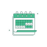 Event, Calendar, Date, Schedule Icon Design vector